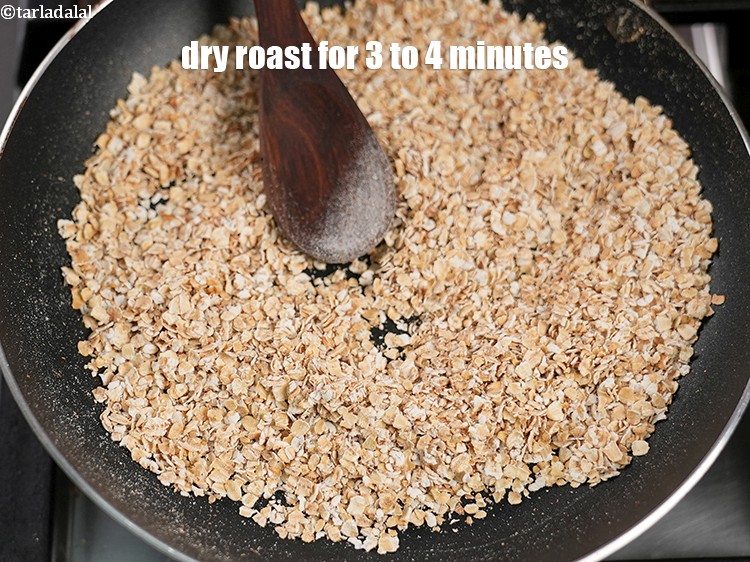 Step 11 – Dry roast them on medium flame for 3 to 4 minutes, while stirring occasionally.
