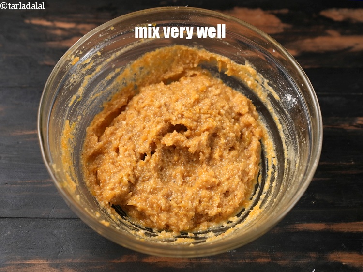 Step 11 – Mix very well with your hands.