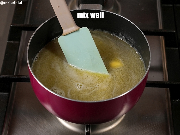 Step 11 – Mix well.