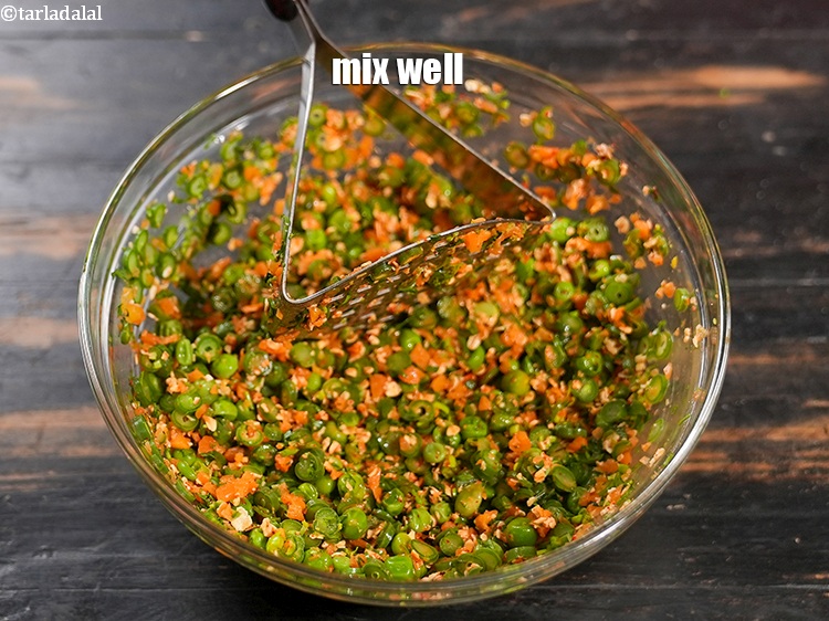 Step 11 – Mix well and keep aside.