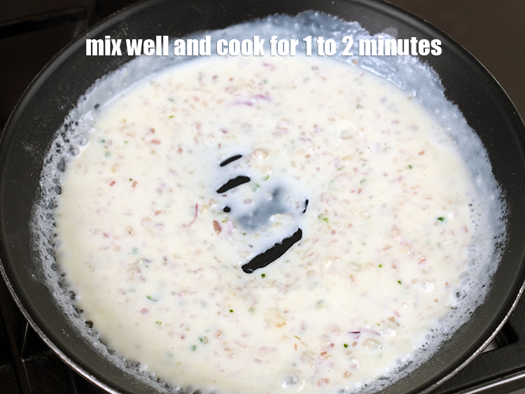 Step 10 – Mix well and cook on a medium flame for 1 to 2 minutes.&nbsp;