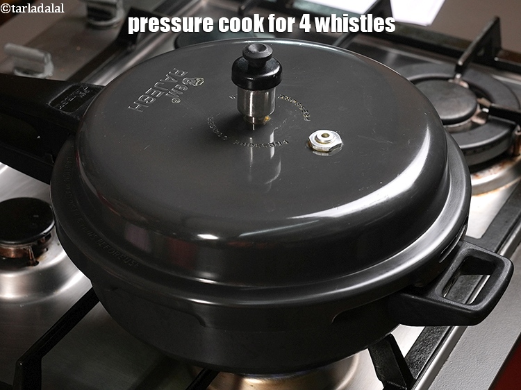 Step 11 – <p>Pressure cook for 4 whistles.</p>