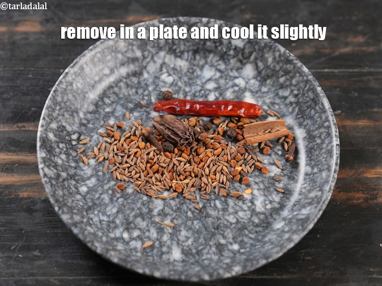 Step 11 – Remove in a plate and cool it slightly.
