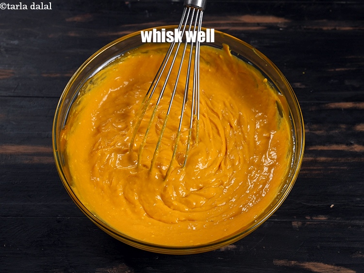 Step 12 – Whisk well.