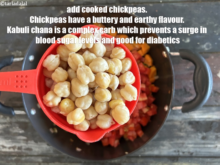 Step 33 – <meta charset="UTF-8" /> Add 1 1/2 cups cooked chickpeas.&nbsp;Chickpeas have a nutty, earthy flavor that …