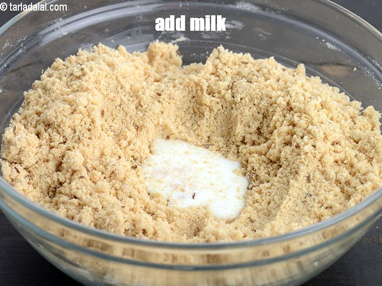 Step 11 – Add 9 tbsp milk.
