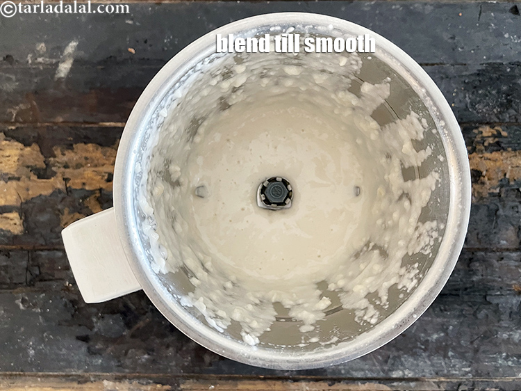 Step 14 – Blend till smooth.