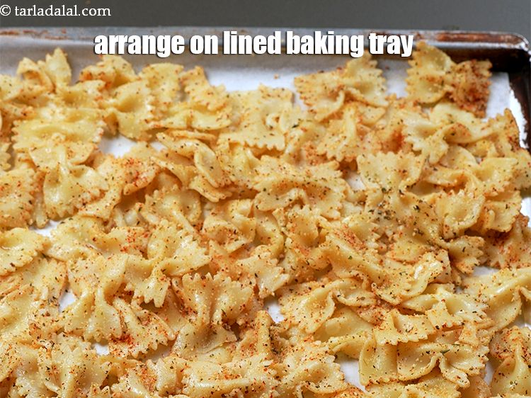 Step 11 – Arrange them on a lined baking tray.