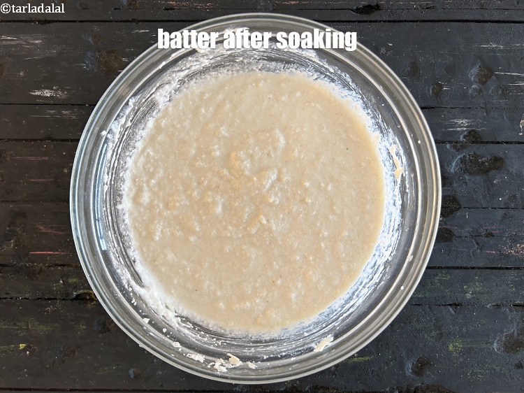 Step 11 – Batter after soaking.