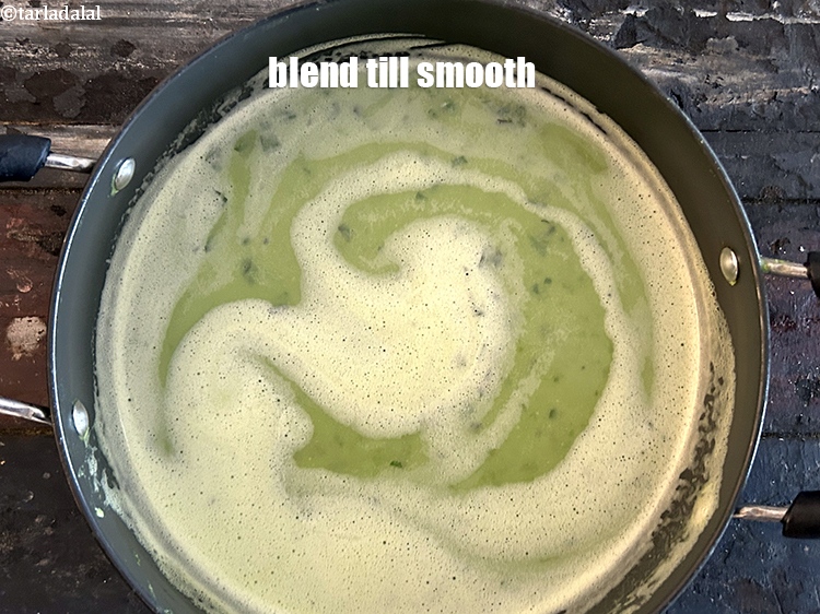 Step 12 – Blend till smooth.