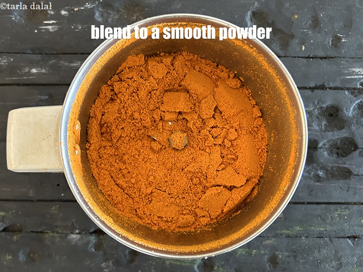 Step 12 – Blend to a smooth powder.&nbsp;