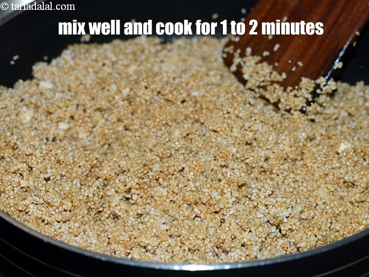 Step 13 – Mix well and cook on a slow flame for 1 to 2 minutes, while stirring …
