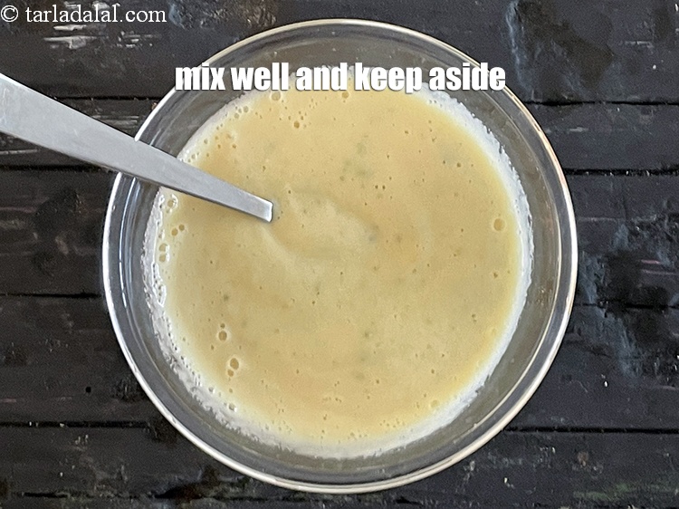 Step 20 – Mix well and keep aside.