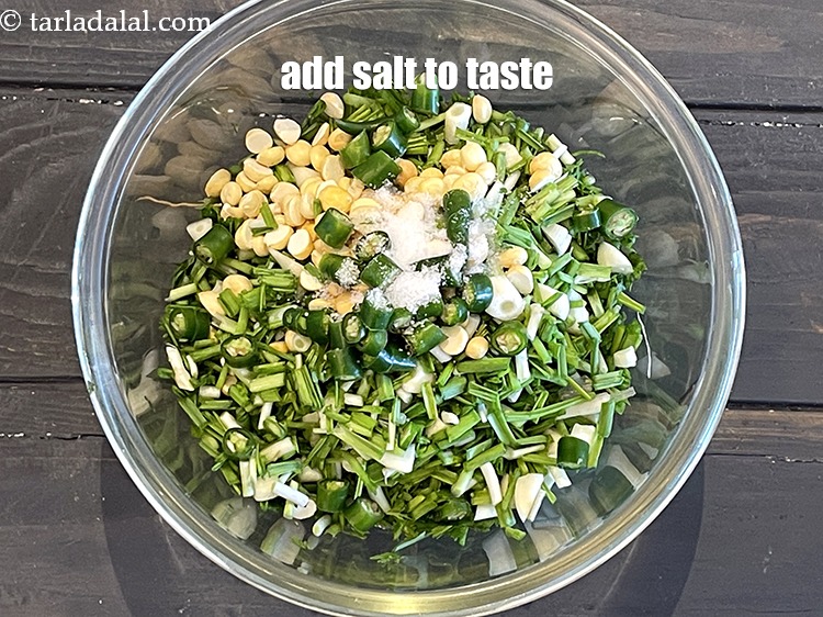 Step 16 – Add salt to taste. We added 1/2 tsp&nbsp;salt.