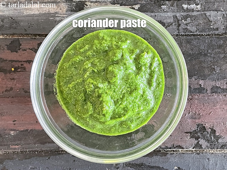 Step 11 – Keep&nbsp;aside corainder paste.