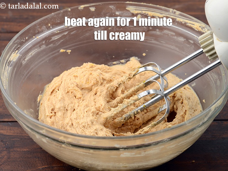 Step 11 – Beat it again for 1 minute or until smooth and creamy.