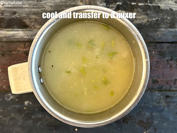 Step 12 – <meta charset="UTF-8" /> Cool and transfer to a mixer. &nbsp;