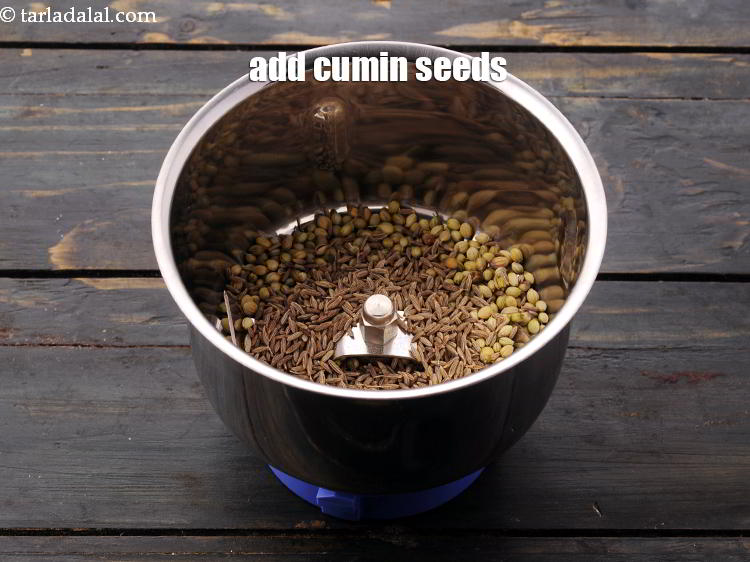 Step 18 – Add <a href="https://www.tarladalal.com/glossary-cumin-seeds-jeera-zeera-381i" target="_blank">cumin seeds</a>.