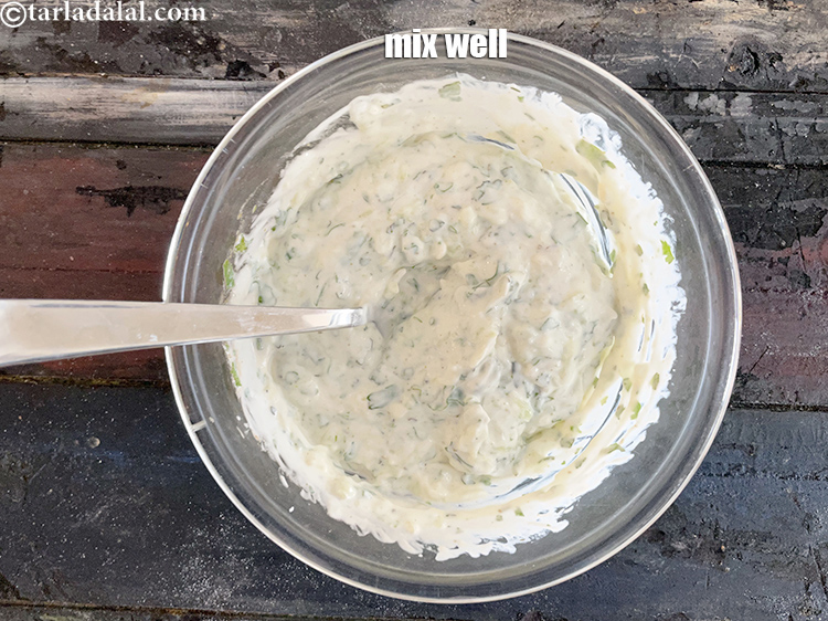 Step 15 – Mix well.