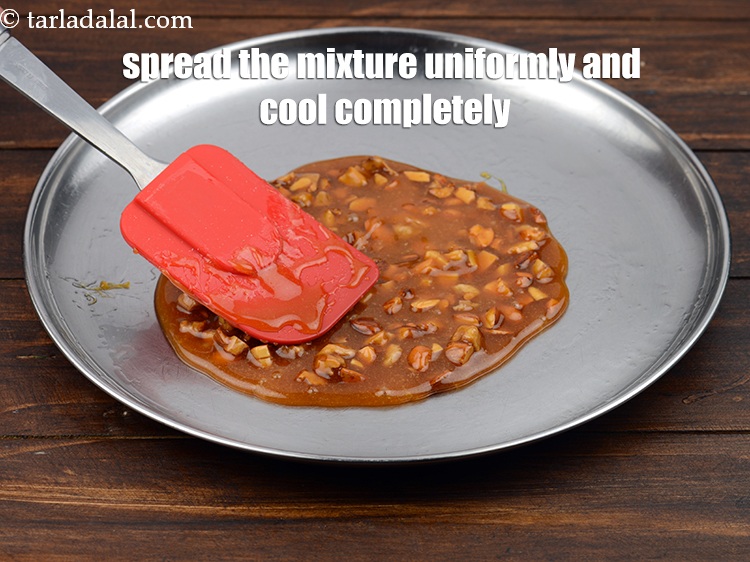 Step 11 – Spread the mixture evenly to form a uniform layer. Allow it cool completely. This will …