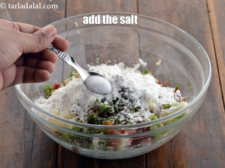 Step 9 – Add the salt.