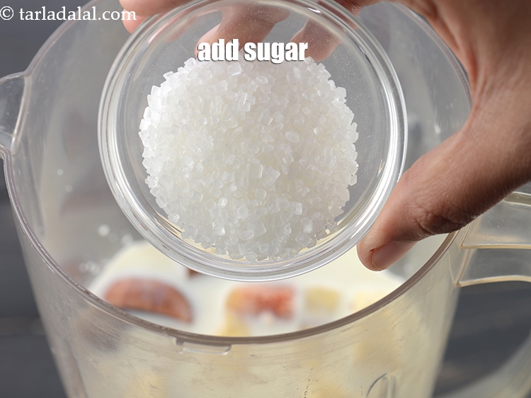 Step 11 – Add 2 tbsp sugar.