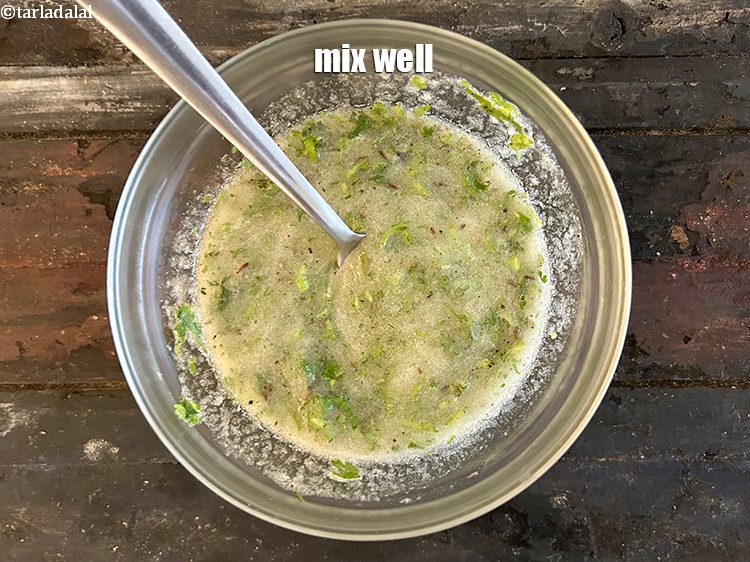 Step 11 – Mix well.&nbsp;