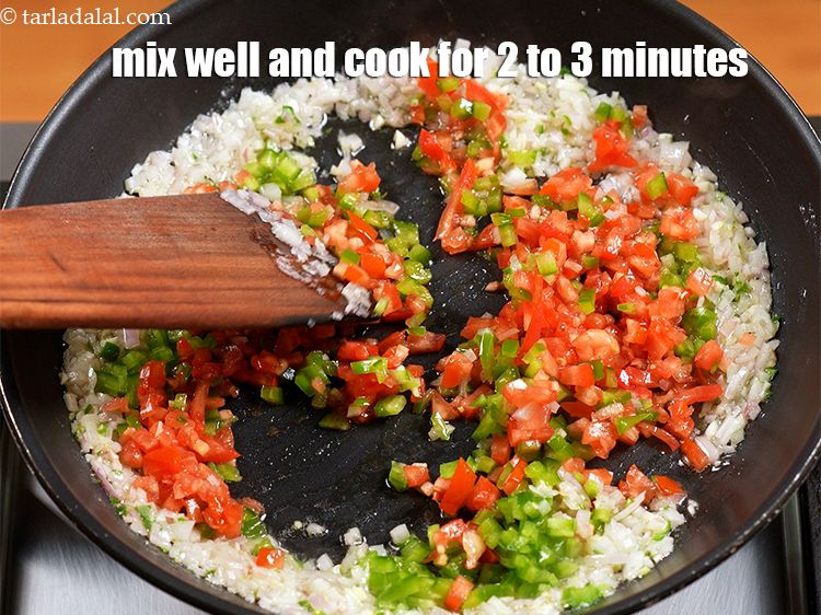 Step 13 – Mix well and cook on a medium flame for 2 to 3 minutes.