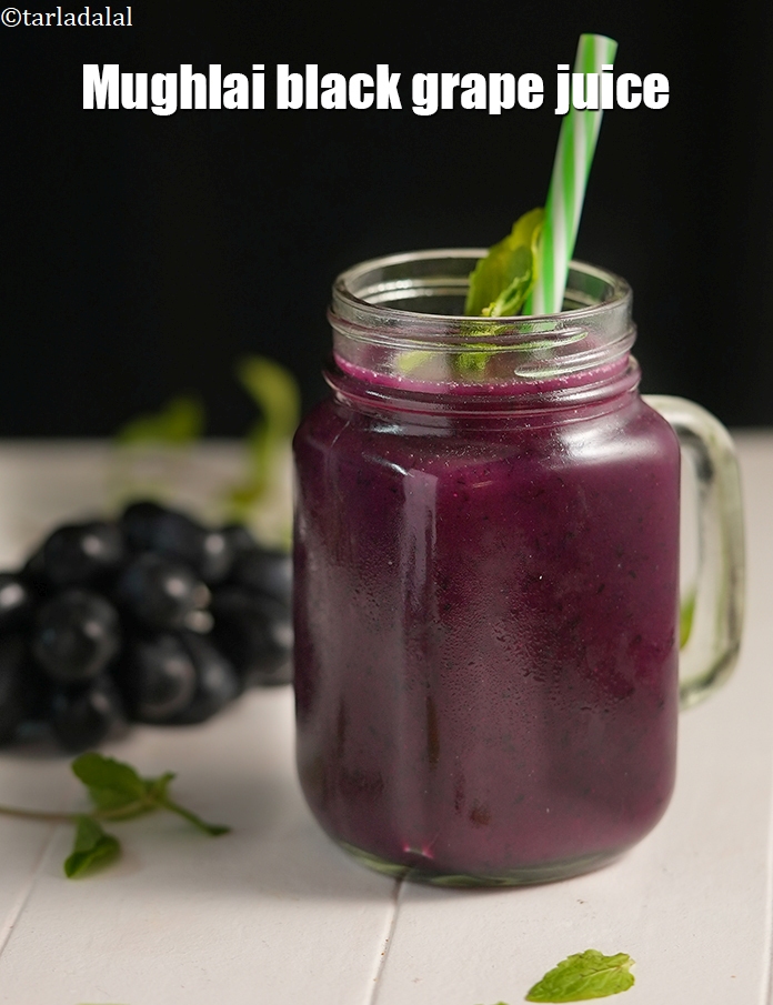 Step 12 – Serve <strong>angoor ka sharbat | Mughlai drink | healthy&nbsp;angoor drink | angoor juice |</strong> chilled …