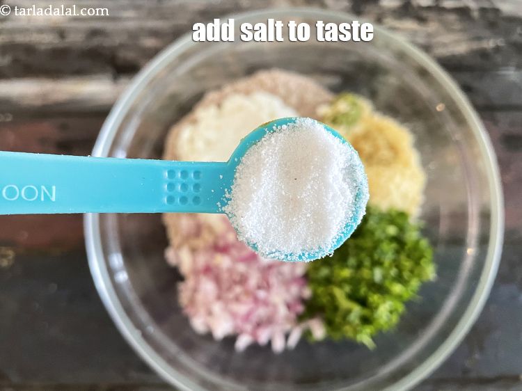 Step 13 – Add salt to taste. We added 1/2 tsp salt.