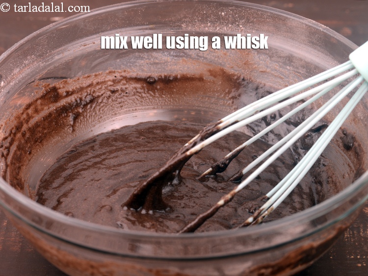 Step 11 – Mix well using a whisk to form a batter.