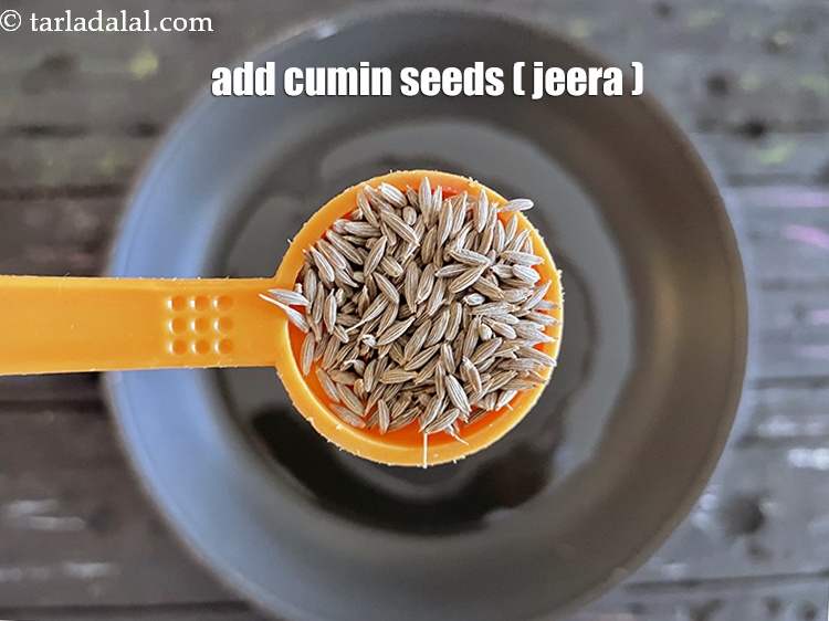 Step 13 – Add&nbsp;<meta charset="UTF-8" />2 tsp&nbsp;<a href="glossary-cumin-seeds-jeera-zeera-381i">cumin seeds (jeera)</a>.