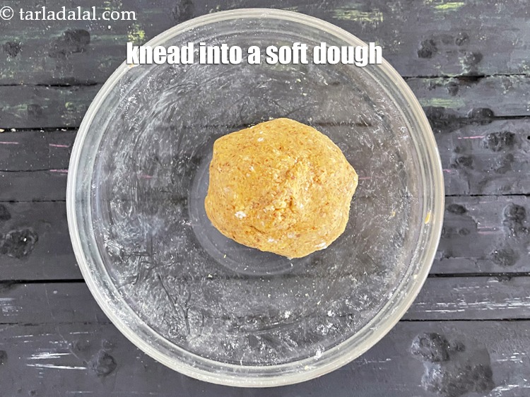 Step 14 – Knead into a soft dough.