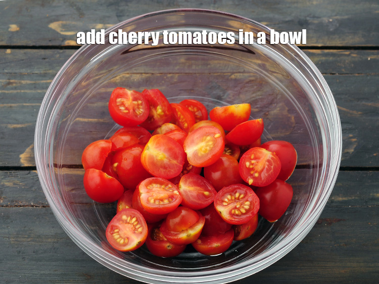 Step 11 – To make <strong>walnut and cherry tomato salad recipe | 10 minute tomato walnut salad | …