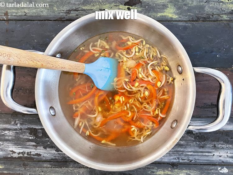 स्टेप 14 – अच्छी तरह से मलाएं।