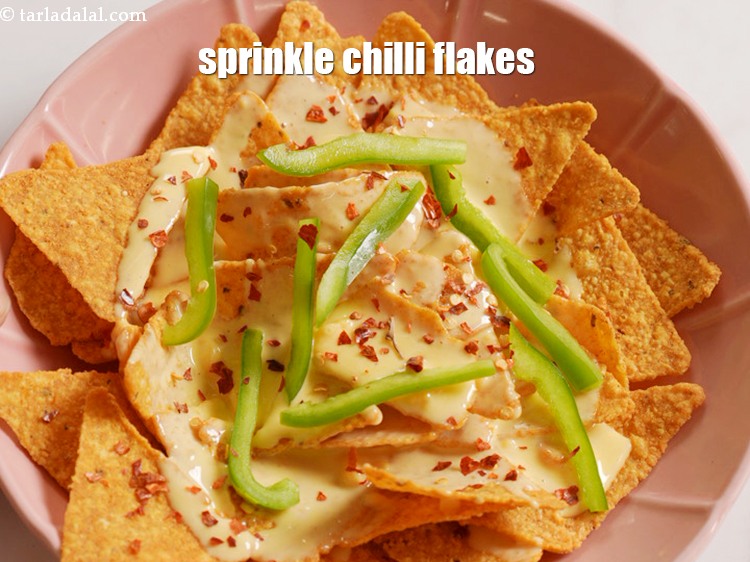 Step 27 – Sprinkle little chilli flakes.