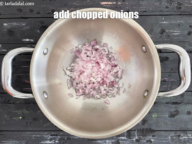 Step 12 – Add&nbsp;<meta charset="UTF-8" />1 cup&nbsp;<a href="glossary-chopped-onions-722i">chopped onions</a>.