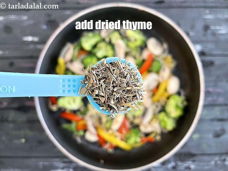 Step 20 – Add 1/<meta charset="UTF-8" />2 tsp&nbsp;<a href="glossary-dried-thyme-1054i">dried thyme</a>.