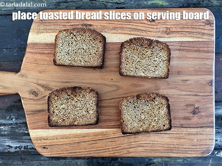 Step 11 – To make <strong>paneer cucumber dill toast | Indian cottage cheese toast | healthy paneer cucumber …