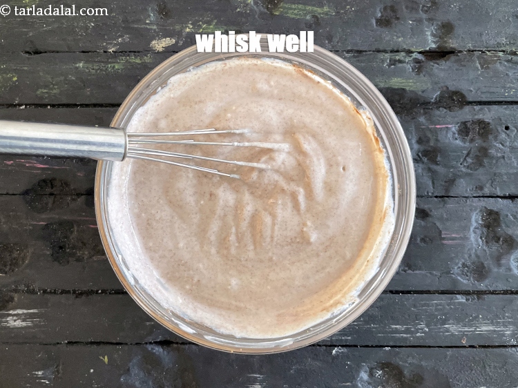 Step 14 – Whisk well.