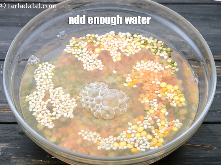 Step 7 – Add enough water.&nbsp;