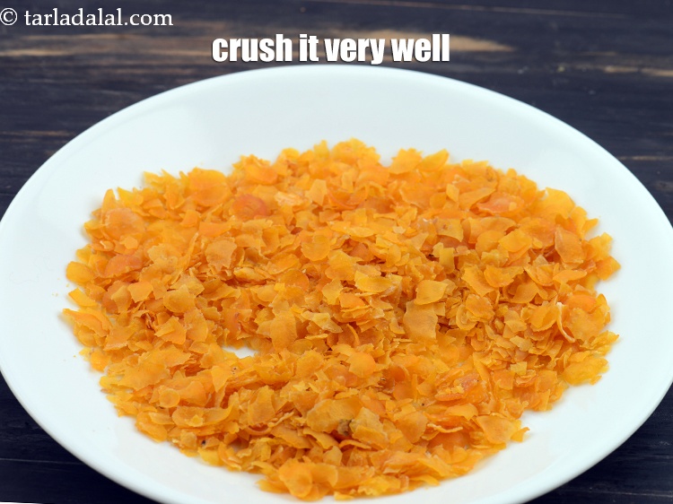 Step 14 – Crush it very well.