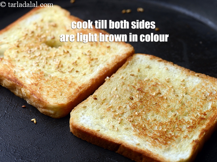 Step 22 – Cook till both the sides are light brown in colour from one side.