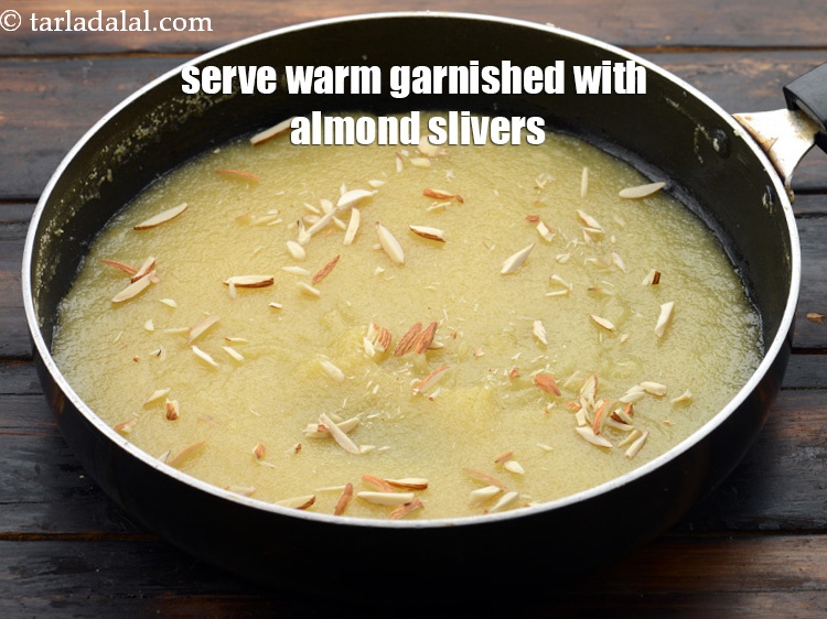Step 15 – Garnished with almond slivers.