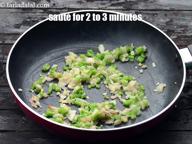 Step 17 – Saut&eacute; on a medium flame for 2 to 3 minutes.