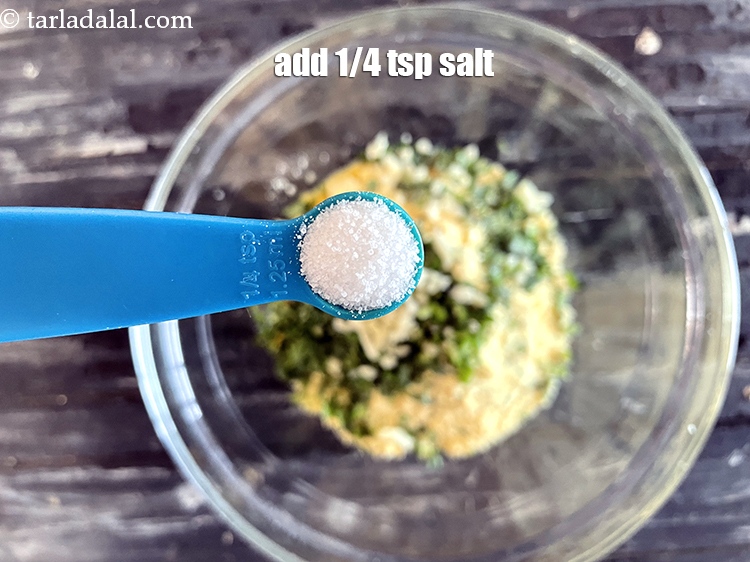 Step 10 – Add salt to taste. We added 1/2&nbsp;tsp salt.