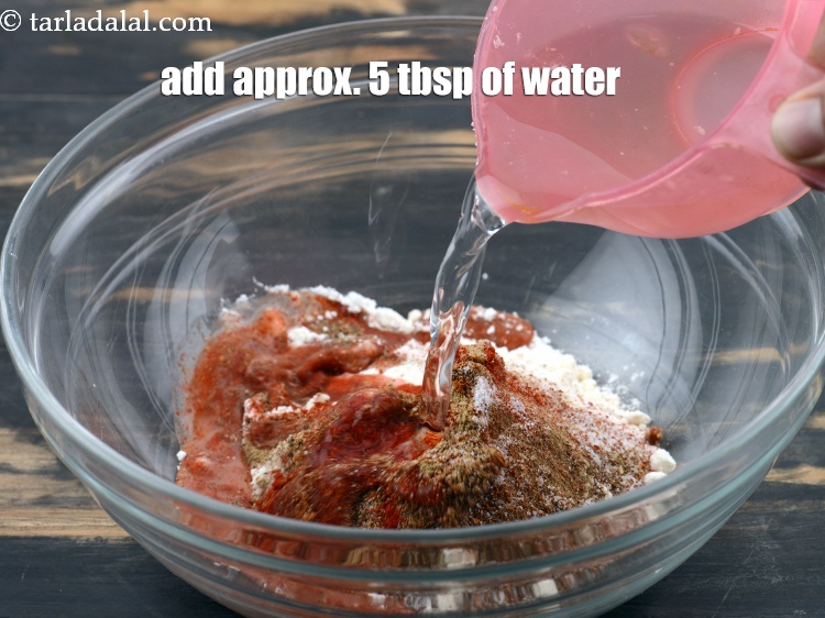 Step 11 – Add&nbsp;approx. 5 tbsp of water.