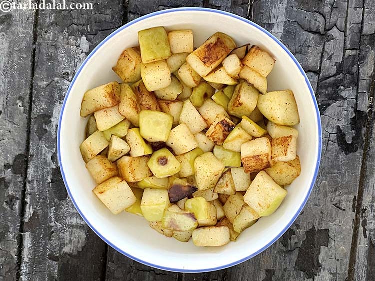 Step 9 – Put in a small bowl.