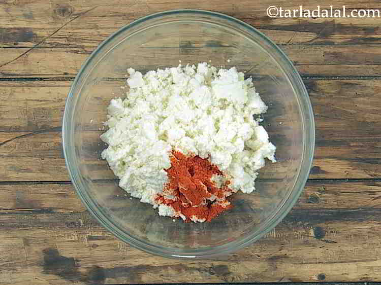 Step 4 – Then add chilli powder. If you are making this for adults then add finely chopped …