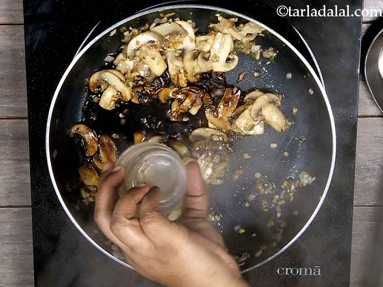 Step 29 – Now add vinegar.